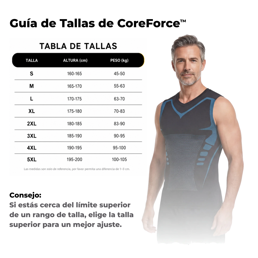 CoreForce™ Camiseta Moldeadora